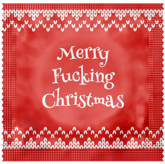 Merry f*cking christmas Condom